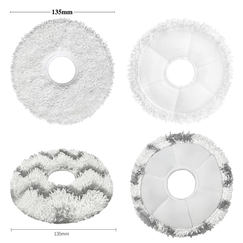 2 in 1 Dust Box Water Tank Hepa Filter Mop Pads Bracket Main Side Brush Cover Parts For Ecovacs Deebot T10 TURBO Vacuum Cleaner