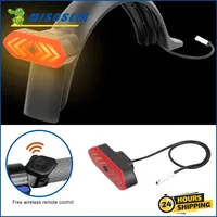 Turn Signal Light for Xiaomi Pro 2 Mi3 USB Rechargeable Remote Control Lamps LED Flashing Electric Scooter Rear Fender TailLight