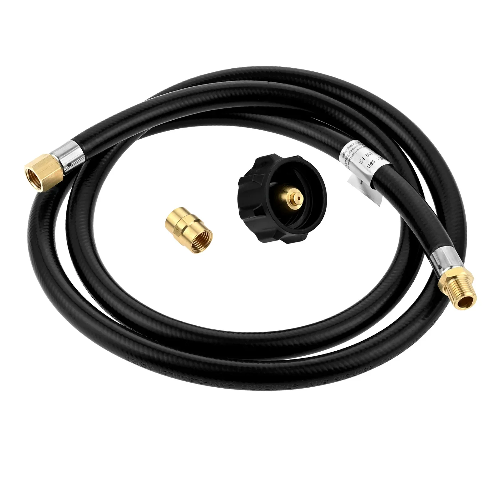 1Set QCC1 Propane Gas Fitting 1/4Inch Female Pipe 5ft Hose 1/4