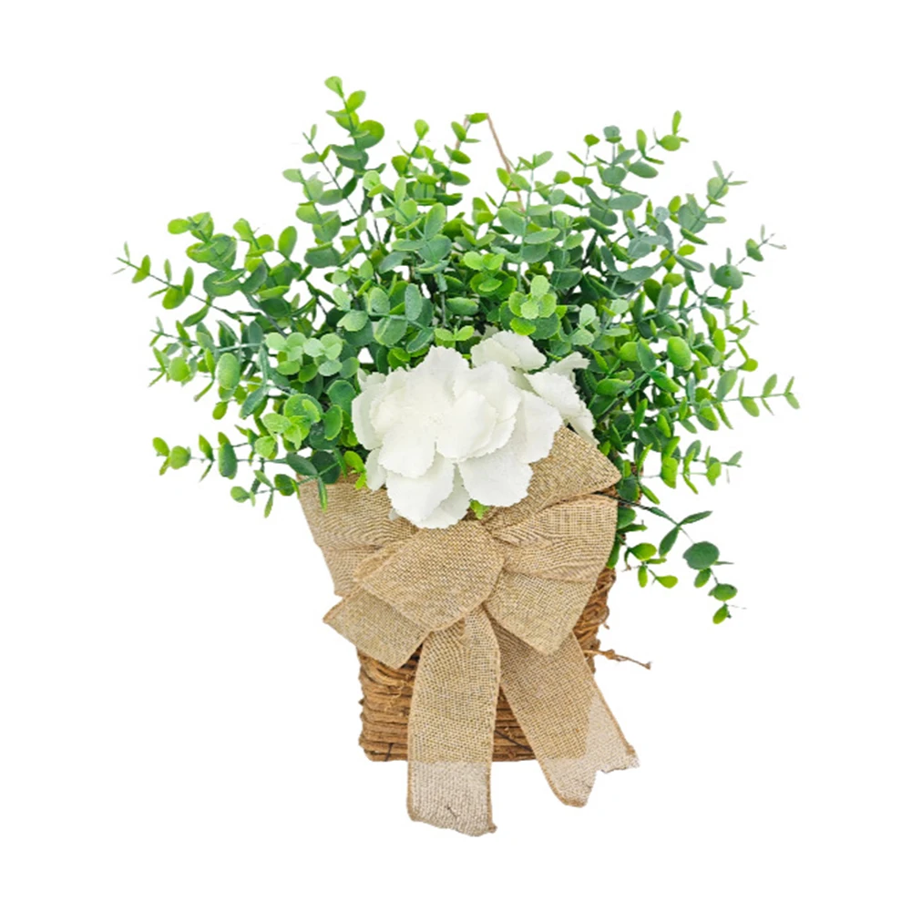 Gorgeous Artificial Flowers in a Decorative Basket Perfect Addition to For Homes Gardens Events with Easy Displaying