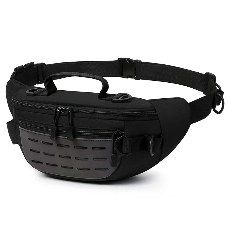 Riñonera táctica nailon MOLLE senderismo pesca bolsa teléfono - imagen 2