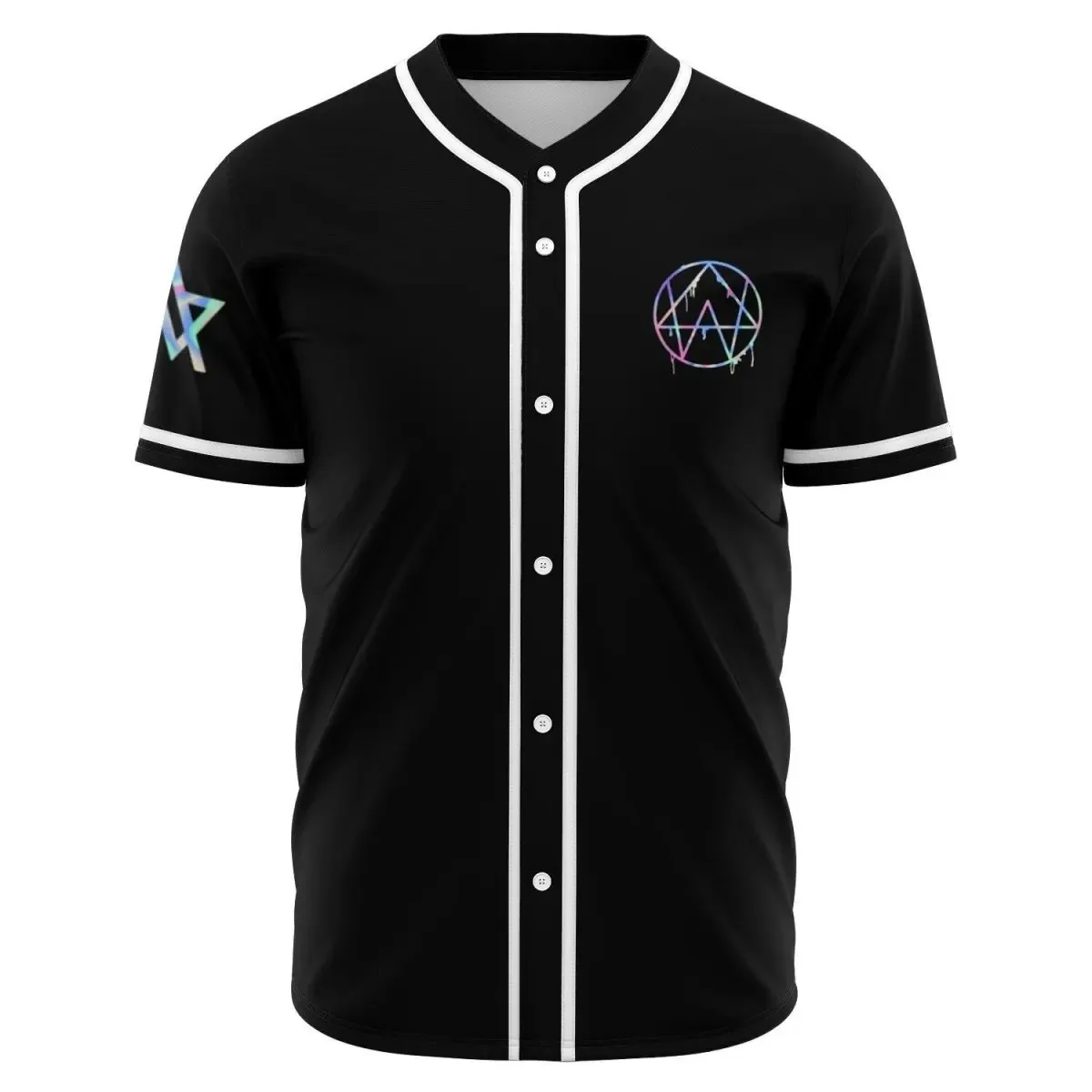 Alison Wonderland 85 Baseball Jersey Harajuku Thin button Baseball Uniform Funny Baseball Jersey Fro Fan