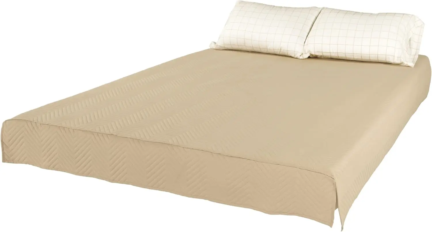 

T Easy Zzzs Rv Bedding Set - Short Queen, Tan Brown
