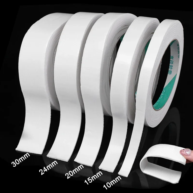 3 Meters Waterproof Sticky Foam Tape Anti-Collision Mounting Strong Adhesive Sponge Tape DIY Crafts Double Sided Sealing Tapes