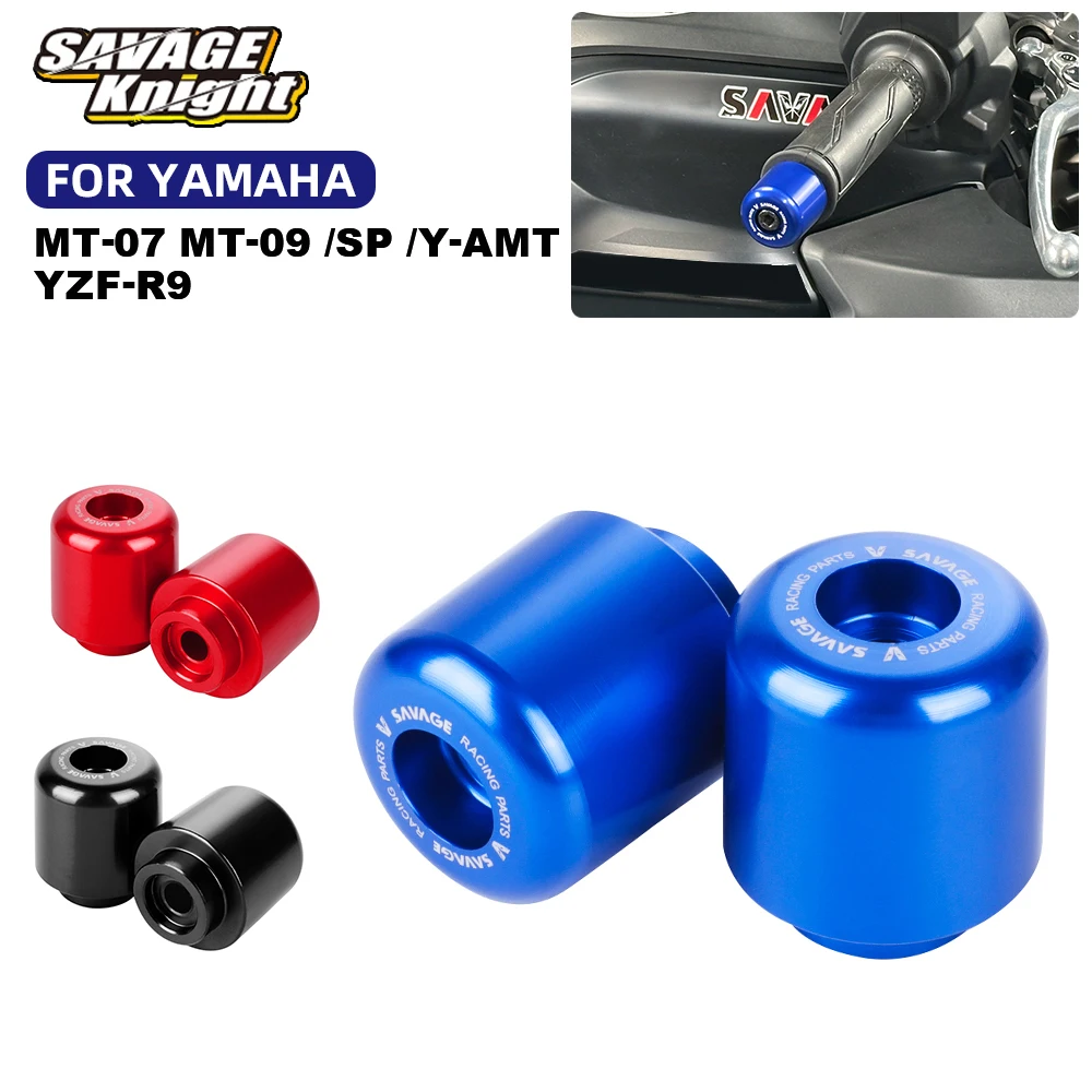 

2025 MT 07 YZFR9 Handlebar End Weights Cap For YAMAHA MT07 MT09 MT-07 MT-09 SP Y-AMT 2021-2023 Handle Bar End Plug Sliders Cover
