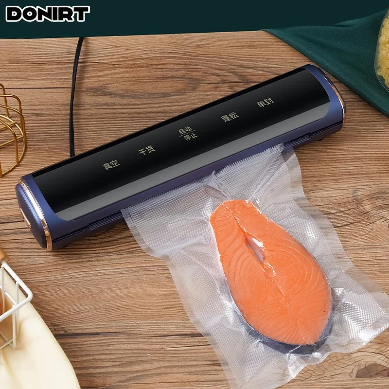 

220V Electric Vacuum Sealer Packaging Machine for Food Storage Preservation Household Kitchen Automatic Food Vacuum Sealer