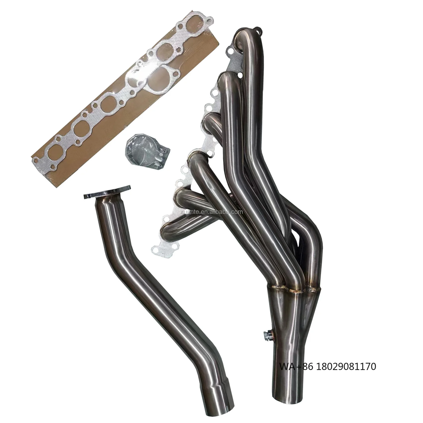 

Высокопроизводительный гоночный выпускной коллектор 6-в-1 из нержавеющей стали 304 для 1FZ, выхлопная система, выхлопная труба