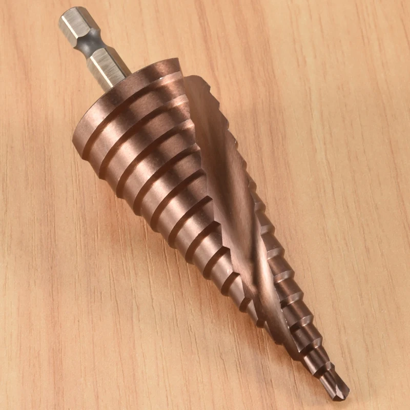 

M35 HSS Co Step Drill Bit Cobalt Cone Drill Bits 4-32Mm Wood Stainless Steel Metal Hole Saw Tool Set Hex