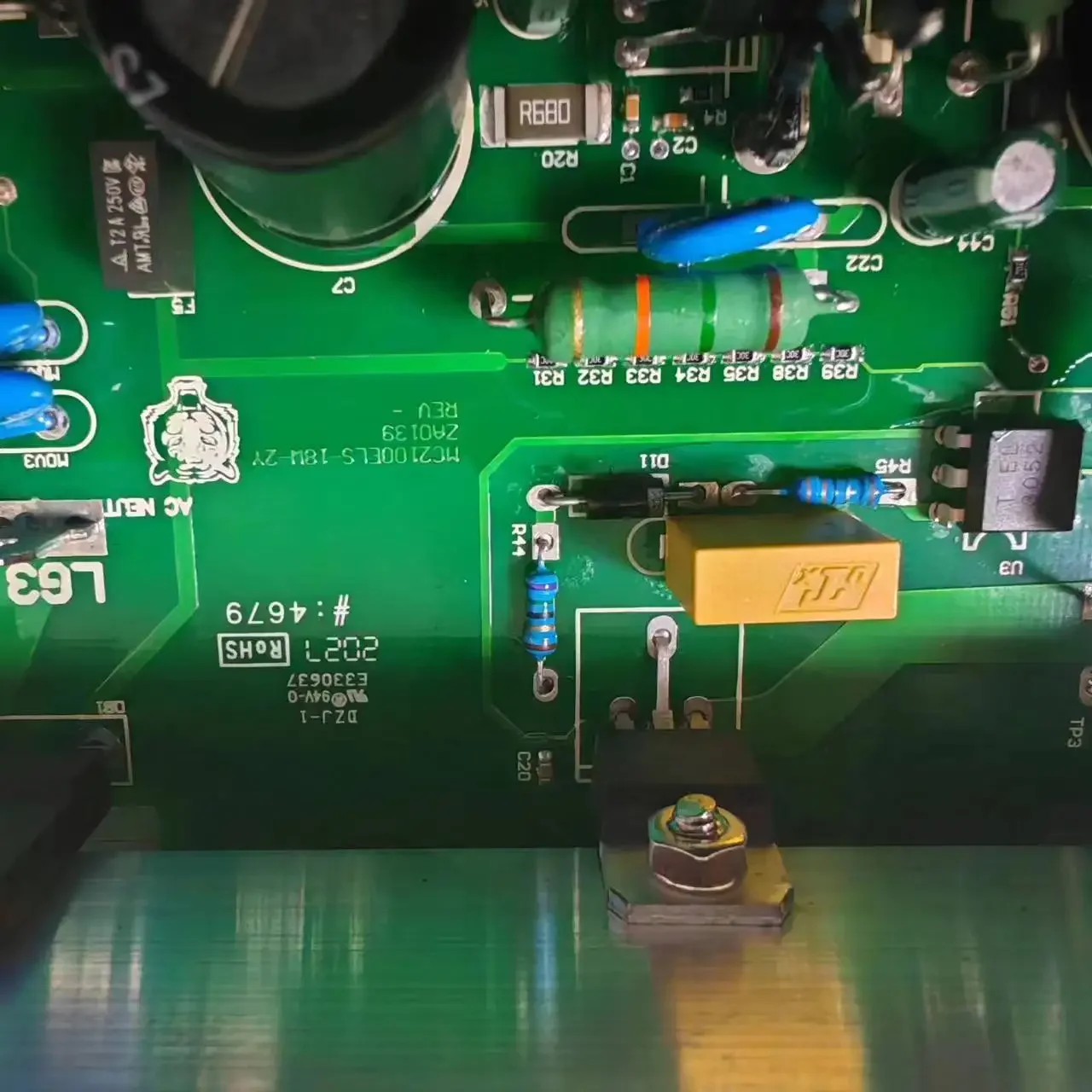 وحدة تحكم محرك مشاية كهربائية MC2100ELS-50W MC2100ELS-50W-ZY/2Y 220 فولت لوحة تحكم سفلية لوحة إمداد الطاقة لـ ICON PROFORM PCB #6