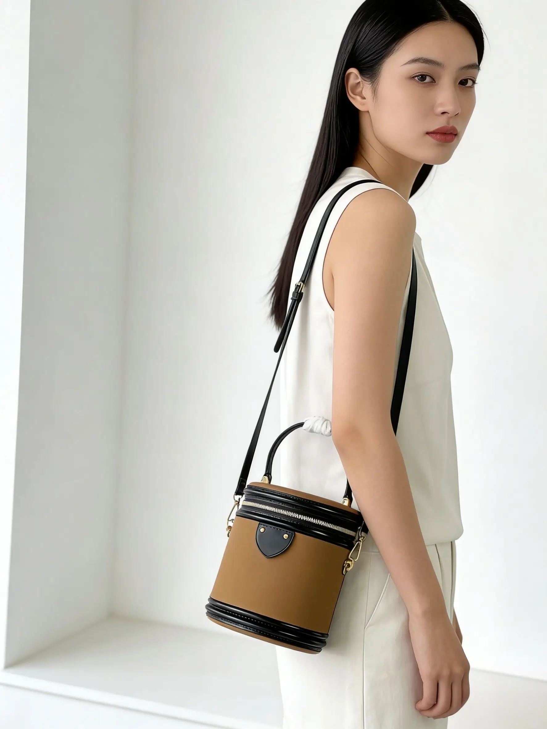 

Designer Bag High-Quality Women's Crossbody Bag Cylinder Bag Luxury Handbag Fashion Casual Shoulder Bag