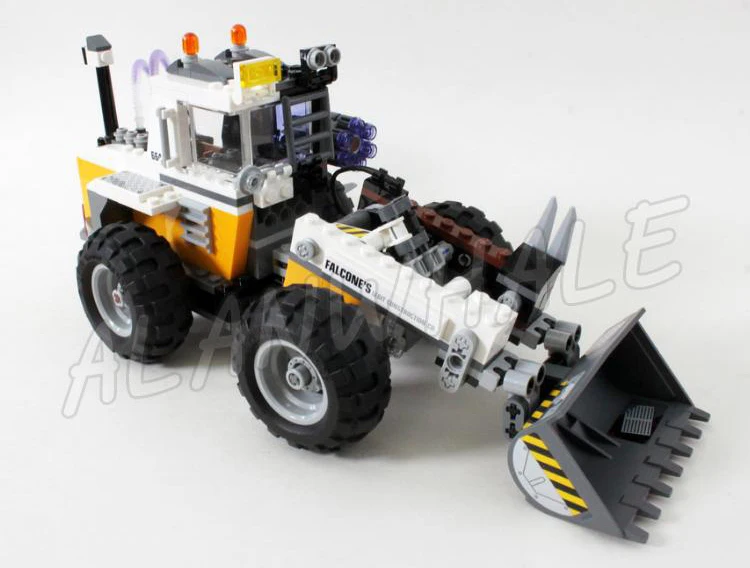 588 Stück Super Fighter Two-Face Double Demolition Bagger Batcycle Road Barriers 10738 Bausteine Set kompatibel mit Modell