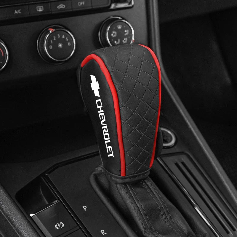 Car Shift Handle Covers Non-Slip Change Lever Gearshift Cover For Chevrolet Lacetti Aveo Cobalt Malibu Trax Camaro Captiva Epica