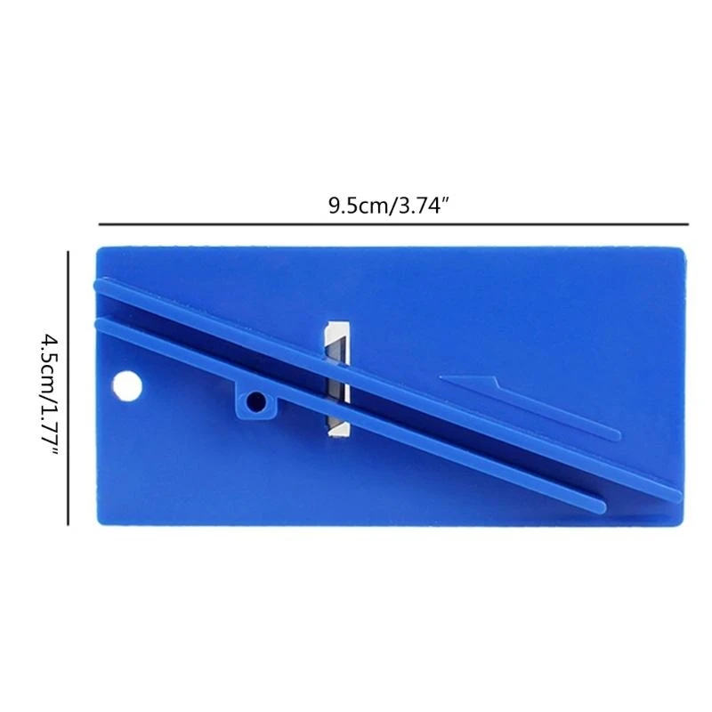 JU64 Plastic Hard Card Scraper Car Squeegee Sharpener Repair Tool Window Tint Tool Sharpening Smoothing Edges Car Wrap Tool