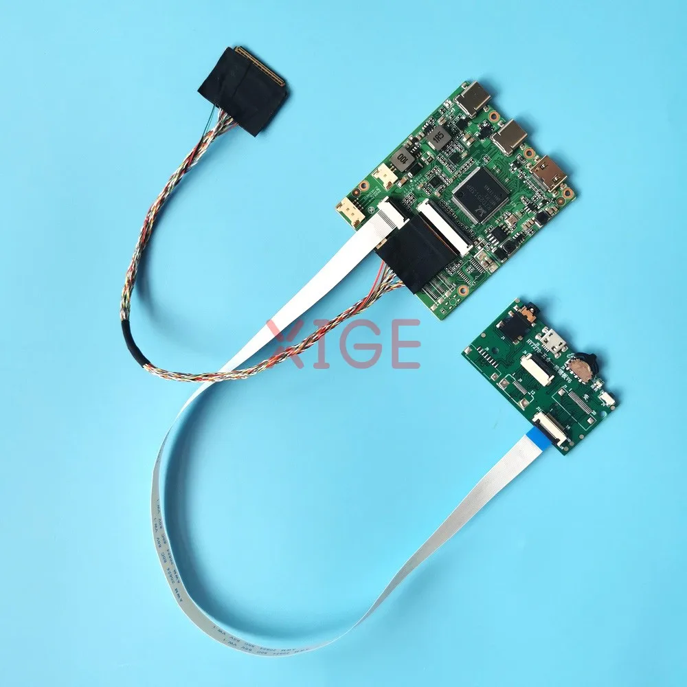 

DIY комплект для LP133WH1-TLA1 LP133WH1-TLB1 LVDS 40-контактный TYPE-C 1366x768 13,3-дюймовый матричный ноутбук Mini-HDMI USB-C плата драйвера контроллера