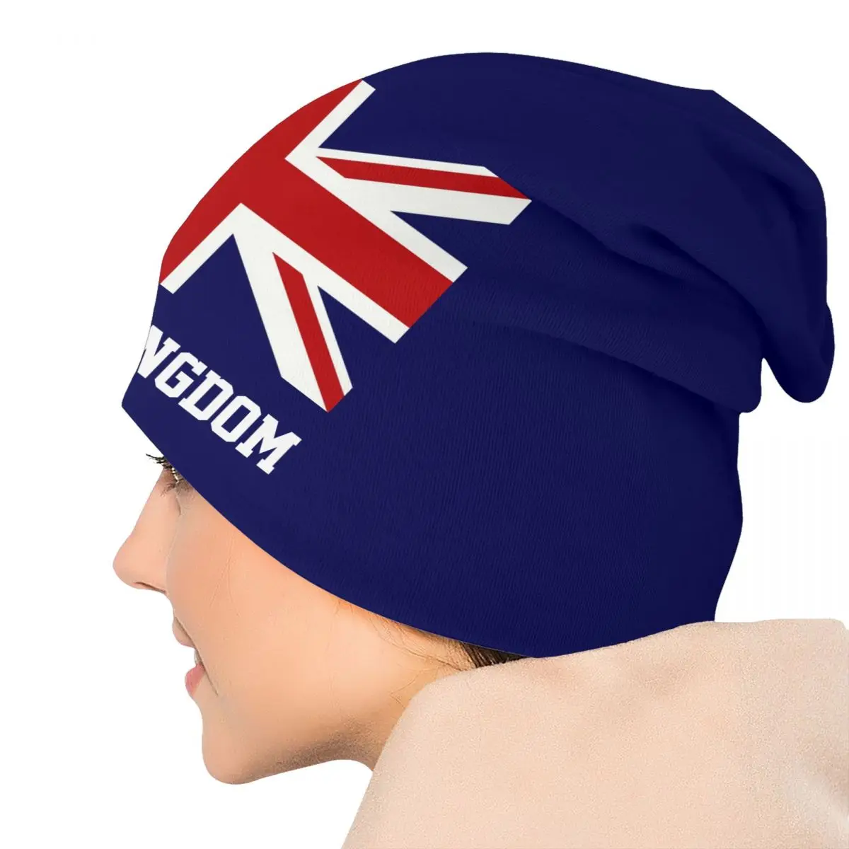 Union Jack Flag Of The UK Beanie Cap Unisex Winter Warm Bonnet Homme Knitted Hats Outdoor United Kingdom Skullies Beanies Caps