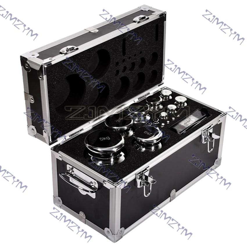 F1 Grade 28PCS 1mg-5kg 304 Stainless Steel Digital Scale Calibration Weights Kit Set Laboratory High Precision Gram Scale