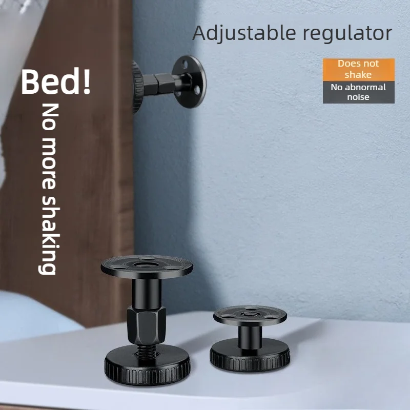 Adjustable Threaded Shock Mount Tools Bed Shock Hardware Furniture Cabinet Stabilizers Headboard Stoppers Self-Adhesive Fixed