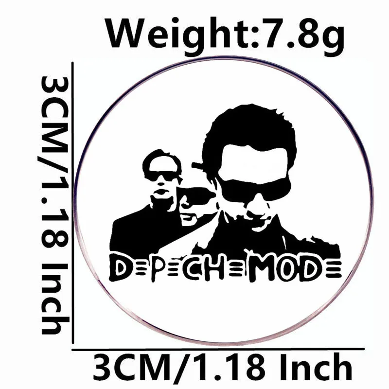 العناصر الشعبية بروش الإلهام الفني الموسيقي الملحقات الأكثر المفضلة علامات الفرقة المينا شارة بدبوس تعزيز الموضة #6