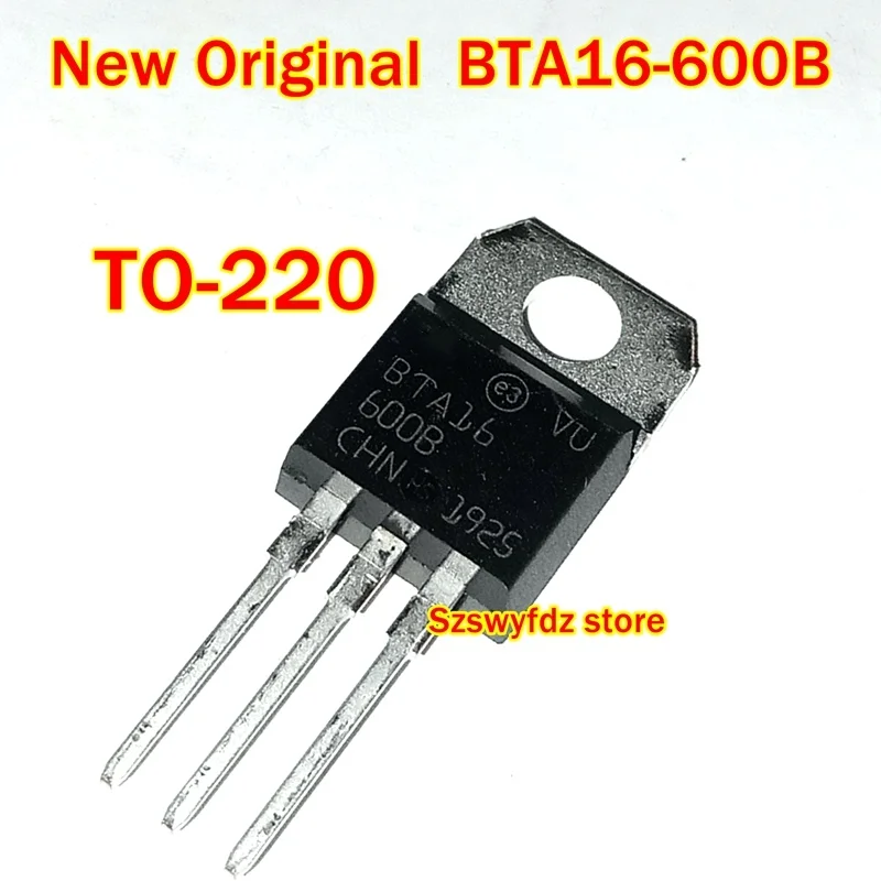 

5pcs to 100pcs New Original BTA16-600B TO-220 16A 600V TRIACS