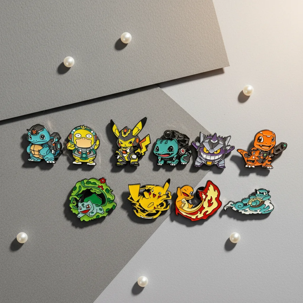 

Набор эмалированных булавок с изображением покемонов, милый сон, Бульбазавр Пикачу, модная вышивка для рюкзака, одежды, ювелирных изделий, металлических украшений