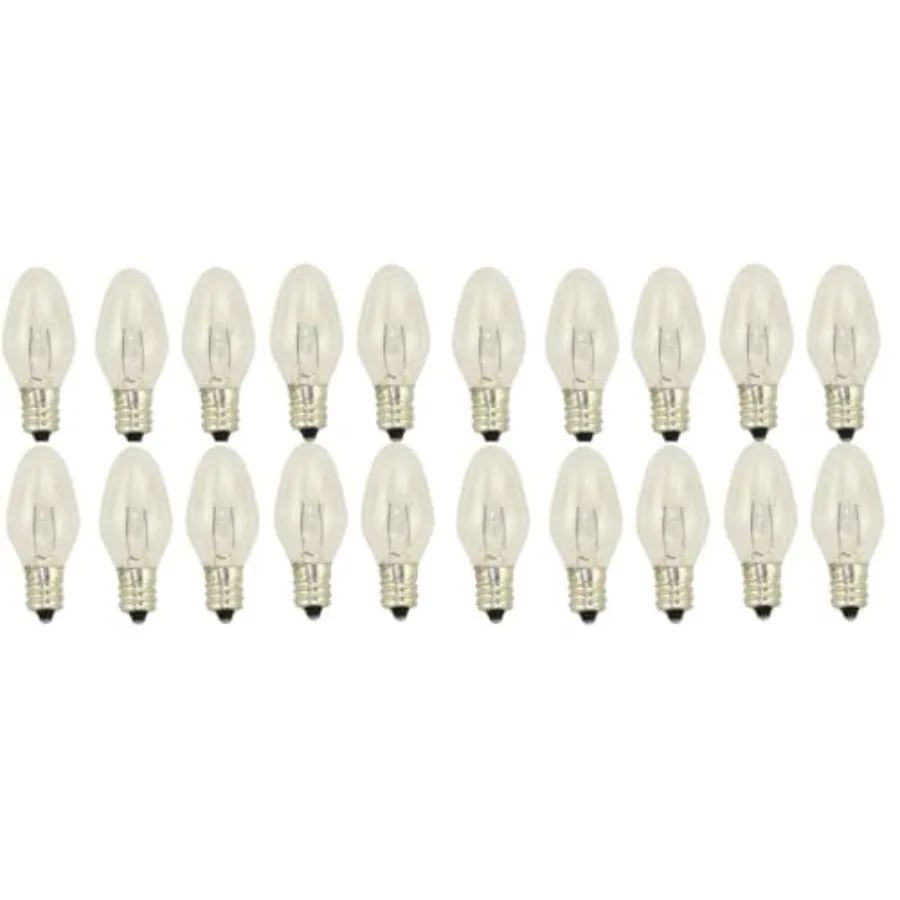 

15W 120V Wax Warmer Replacement Light Bulbs for Scentsy Plug-Ins Himalayan Salt Lamps, Night Light Candle, Wax Melts Scented Ca