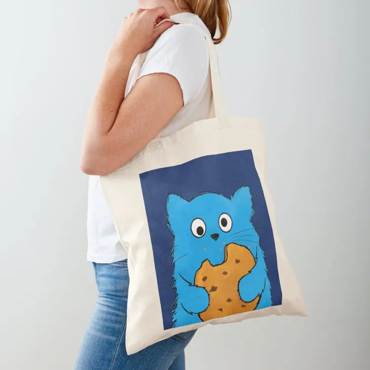 

Cat Cookie Tote Bag bags for women tote bag woman Candy bags Fabric bag