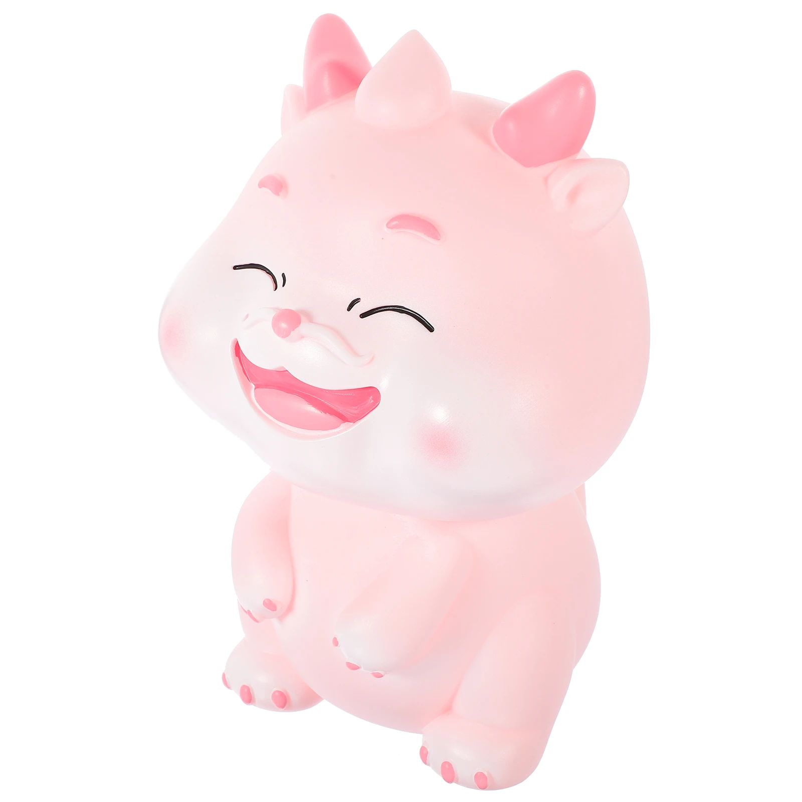 

1pc Dragon Shaped Piggy Bank Children Savings Jar Safe Coin Bank Kids Bedroom Ornaments Cartoon Decor New Year Gift