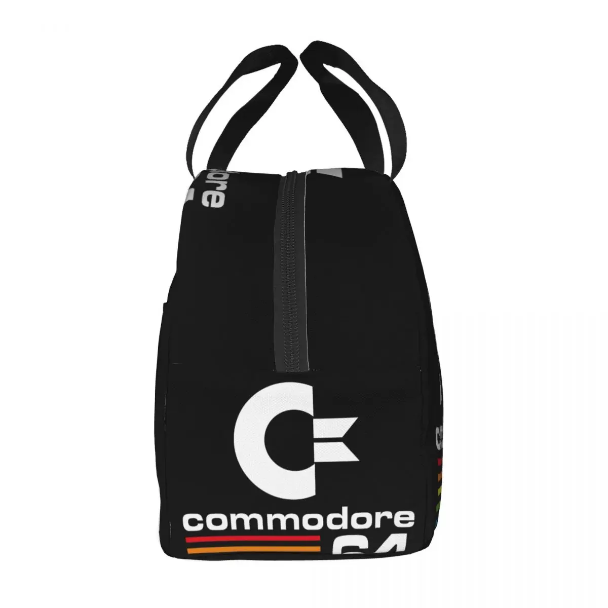 Commodore Saco Refrigerador Portátil Unisex, Lancheira Isolada, Comida Bento Box, 64 Logotipo