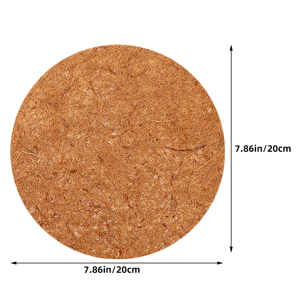 10 قطعة حصيرة عش الحمام ألياف جوز الهند منصات التعشيش الطبيعية دائم سهلة التركيب خدمة طويلة الأمد رشاقته حمامة عش حصيرة #6