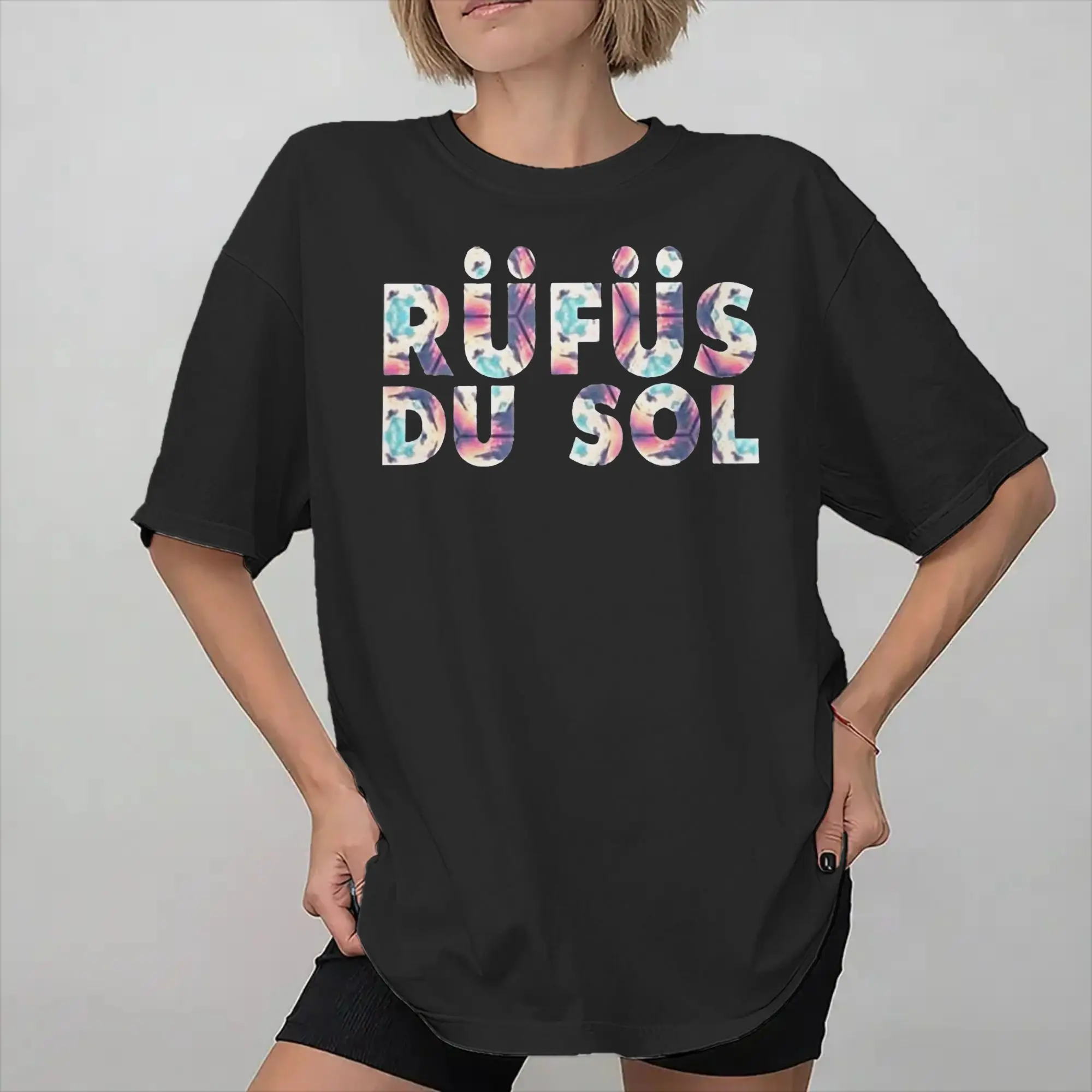 Mens Womens Rufus Du Sol 2026 Concert Shirt Pure Cotton Printed T-Shirt  Clothing Outfits