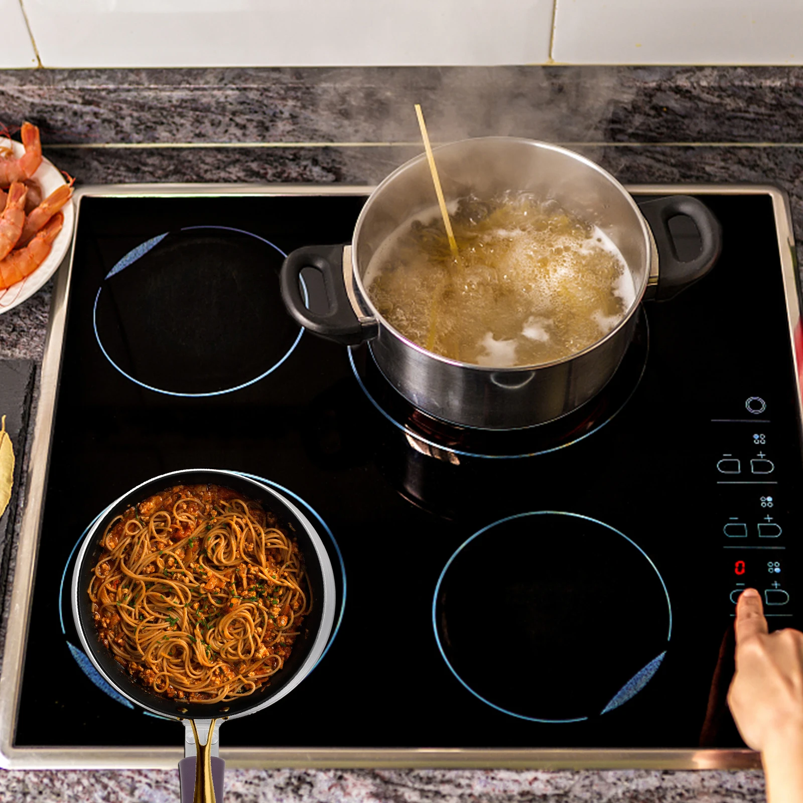 

Heat Diffuser Plate Induction Cooktop Stove Metal Thermal Pad Conductive Gas Adapter Anti Burn Pan Bottom Protect Even