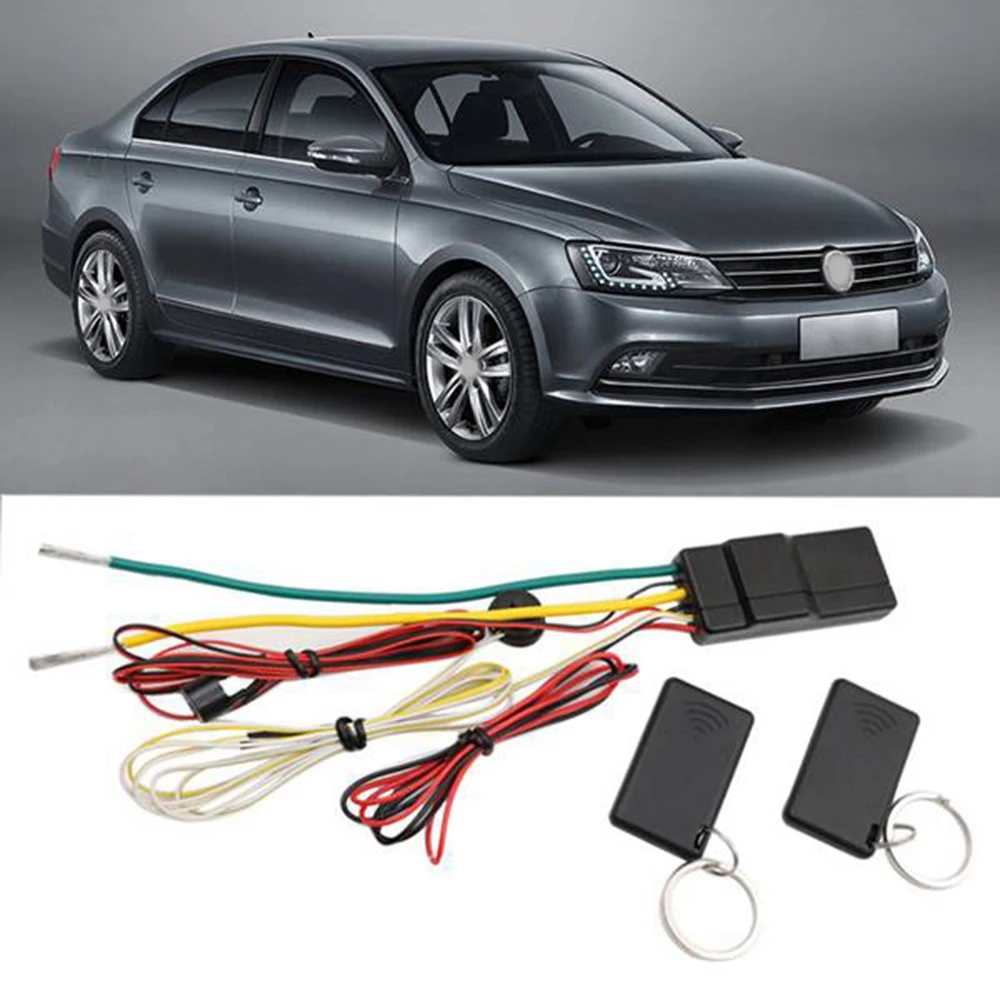 2.4G RFID Immobilizer Wireless Engine Lock Car Alarm System Anti-Hijacking Intelligent Circuit Cut Off Auto Unlock