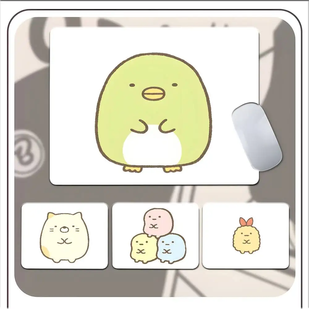 Cute Cartoon Sumikko Gurashi Small Mousepad Keyboard Pad Laptop Cushion Non-slip Deskpad