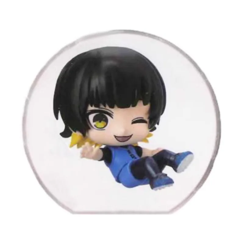 Anime Blue Lock Gashapon Toys Transparent Ball Styling Series 1 Bachira Meguru Isagi Yoichi Chigiri Hyoma Figure Model Dolls