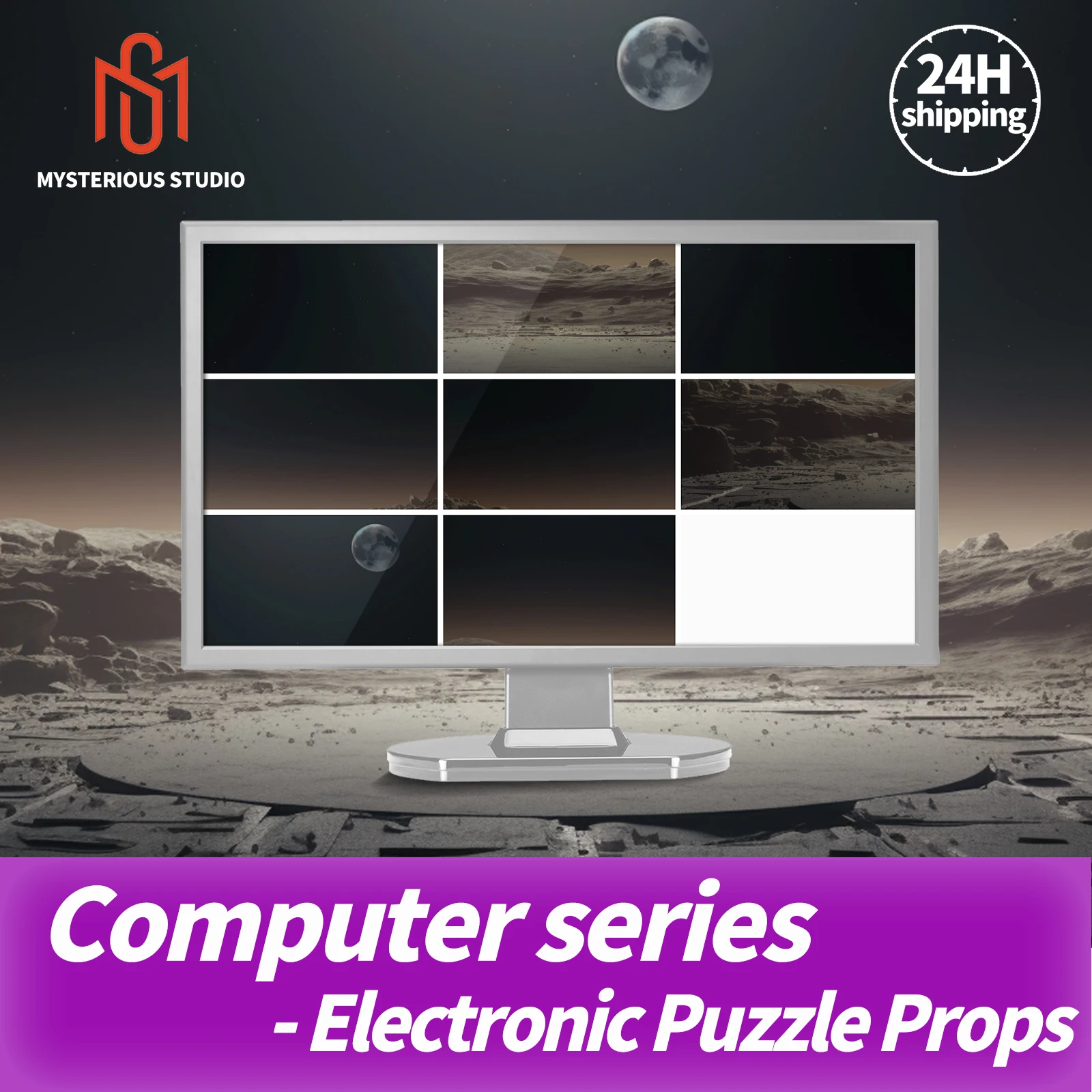 Mysterious Studio Secret Room Escape Game Mechanism Props Electronic Puzzle superb 1987 GY  Computer  Electronic Puzzle Prop