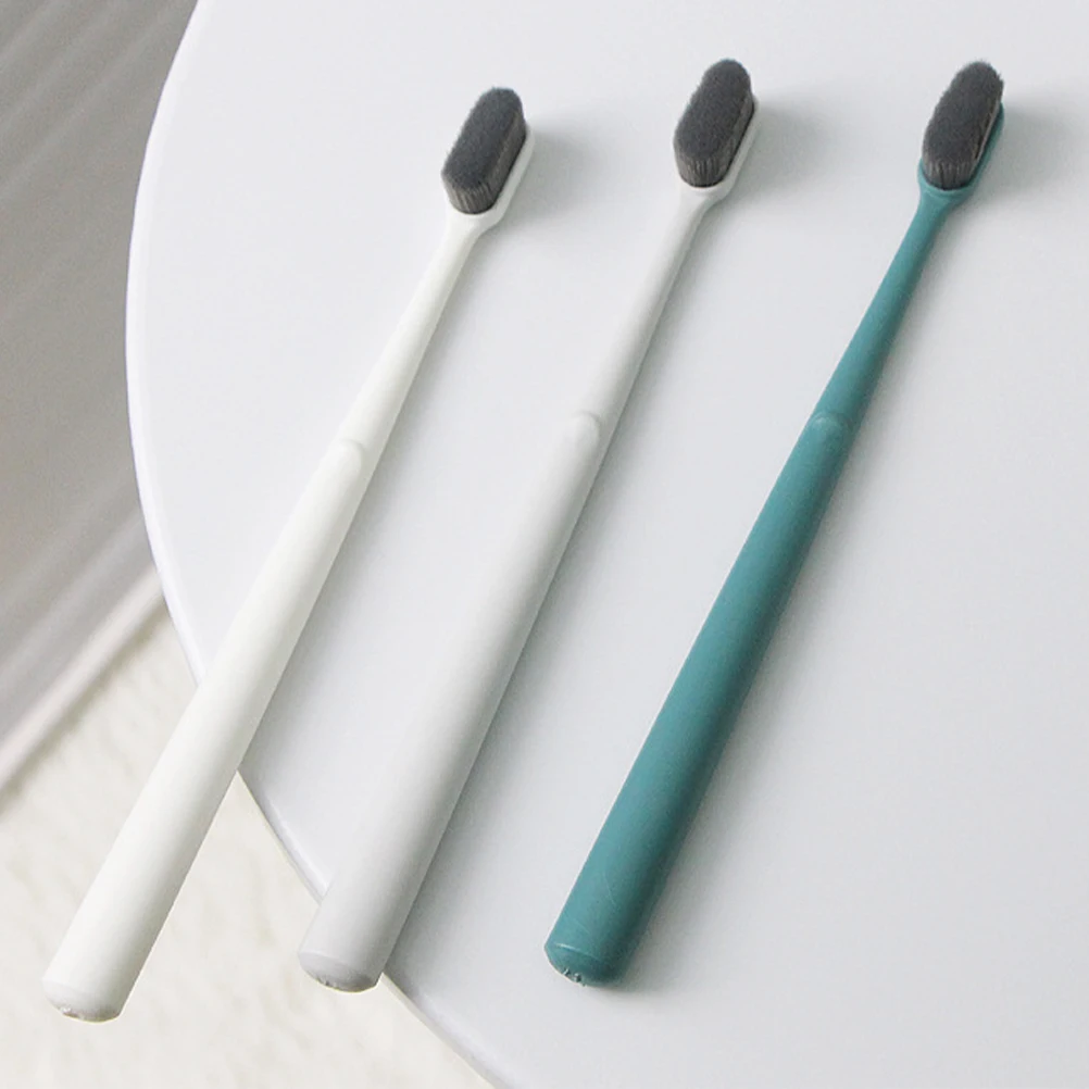 

2 Pcs Nylon Silk Toothbrush for Family Use Toothbrushes Manual Single Tube Oral Care Adult PP Material Premium