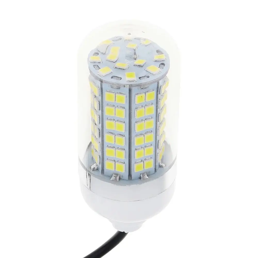 1 Stuks 15W Onderwater Vissen Licht 108Leds 2835SMD Aantrekken Aas Led Zwembad Verlichting Dompelpompen 12-24V Led Lokken Fishfinder Lamp