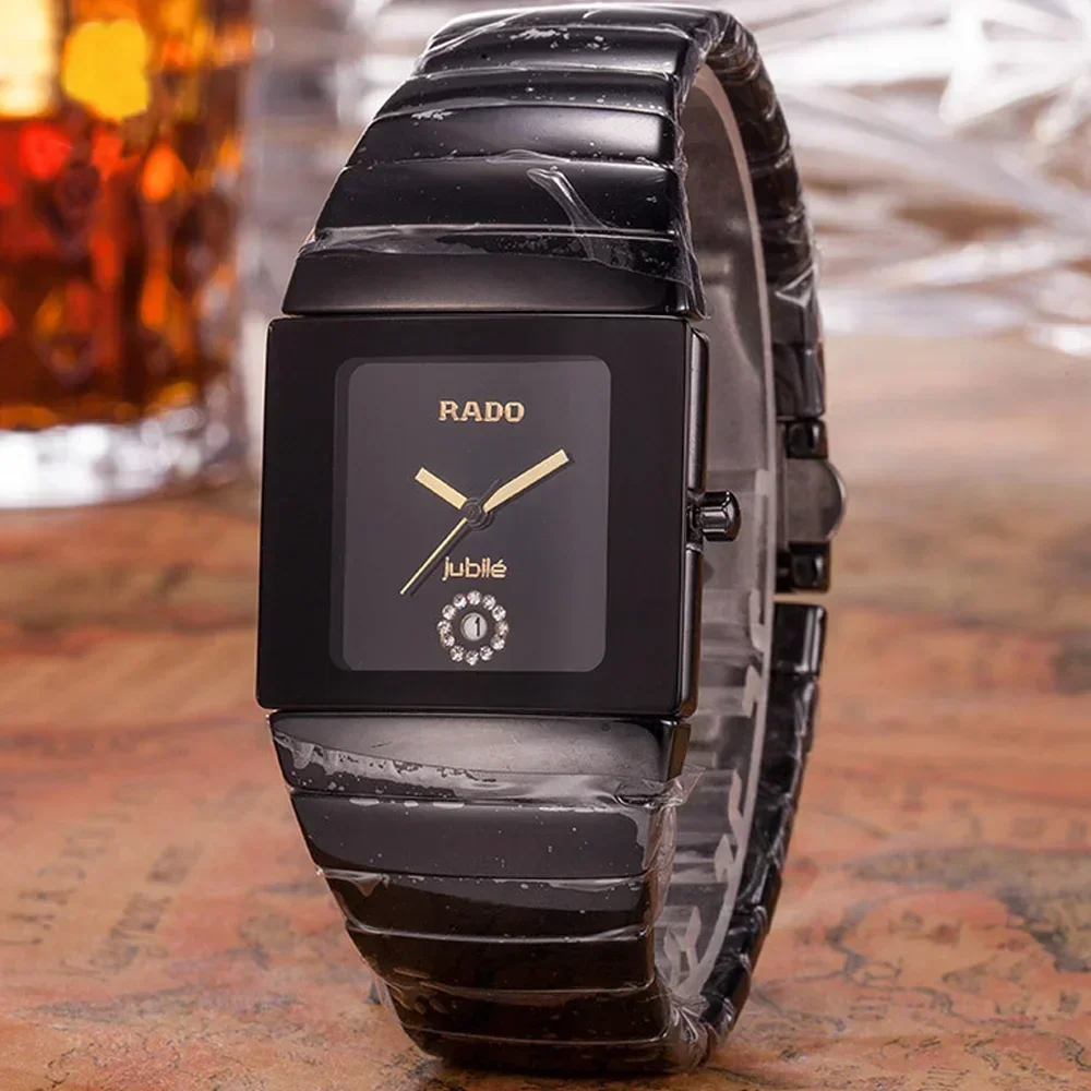Hot Rado Classic Style Original Watches For Mens Ladies Ceramic 39MM Dial Fashion Simple High Quality Sport Quartz AAA Clocks view 3