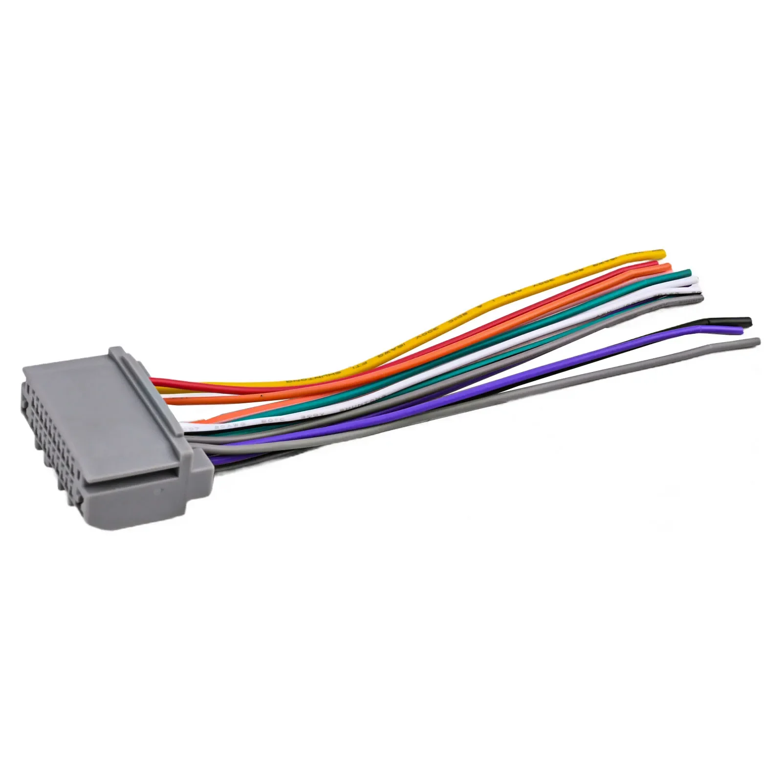 Car Audio Stereo Wiring Harness Adapter Plug for Jeep For Wrangler CD/DVD Radio Compatibility Easy Installation