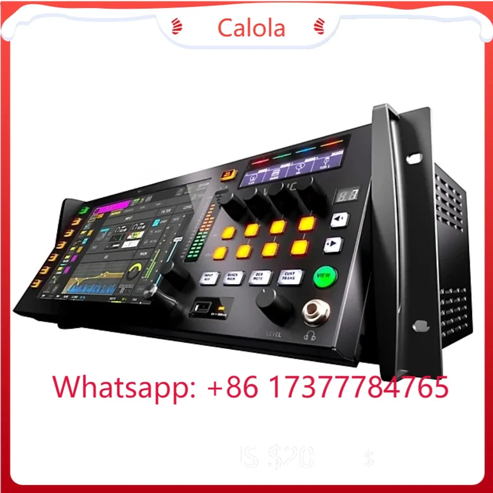Rackmount 48 Channel Digital Mixing Engine Built-in 24 Preamps
