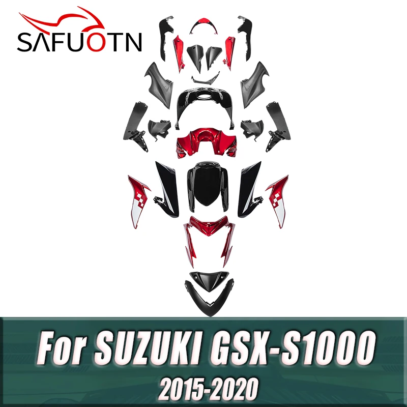 WOLFLINE Full Fairing Kit For Suzuki GSX-S GSXS 1000 2015-2020 Fairings Motorcycle Injection Panel Bodywork Frame Protector Kits