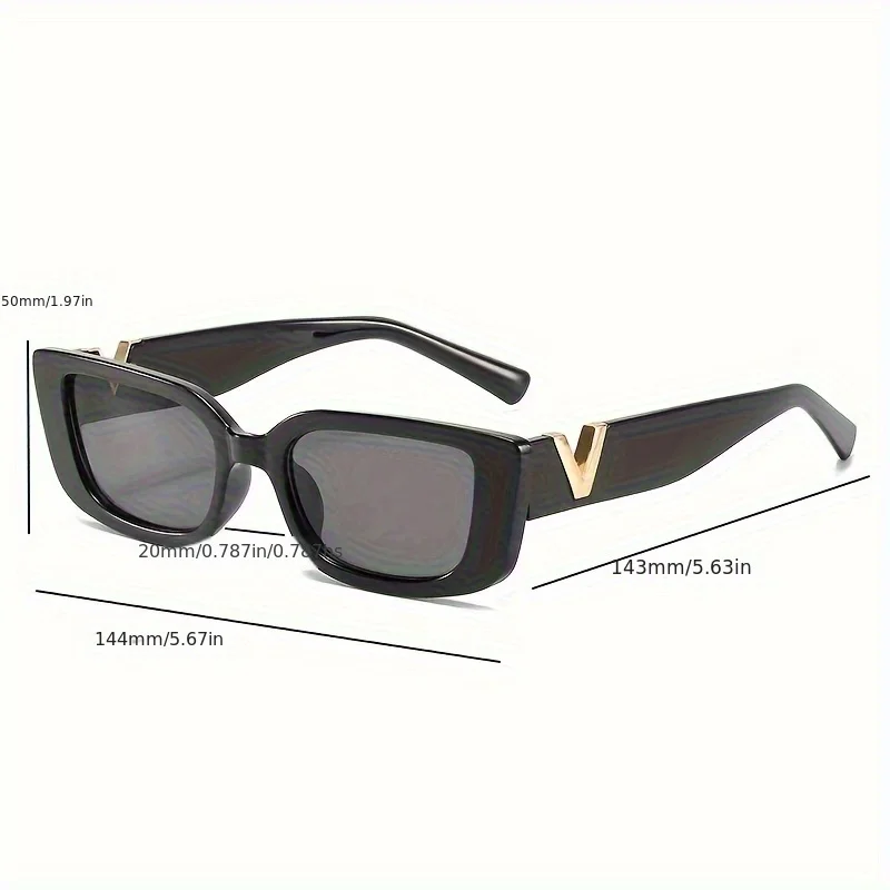 Men' & Women' Full-Rim Eyeglass Frames - V-Shape/Keyhole Style Round Full-Rim Glasses with Full Coverage, Casual & Costume Wear, Hand Washable/Dry, No Needed - Trendy for Mardi Gras, Valentine' Day (Unisex) - Detail 1