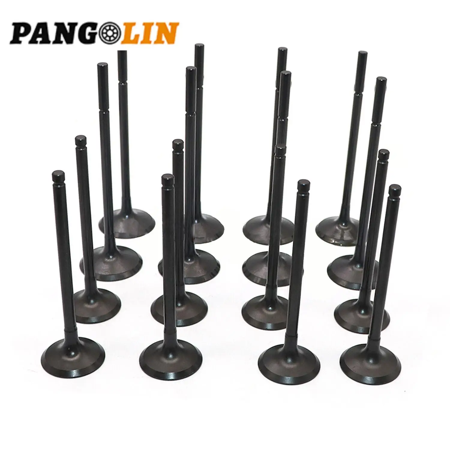 

LR010863 LR010698 16pcs Intake & Exhaust Valve Kit For RANGE ROVER JAGUAR 508PS 5.0 V8 SUPERCHARGED Car Replacement Parts