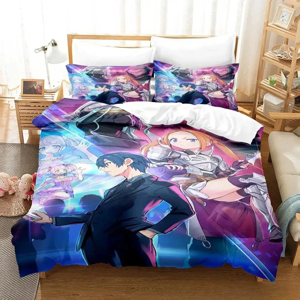 SSSS.GRIDMAN Bedding Set Single Twin Full Queen King Size Bed Set Adult Kid Bedroom Duvet cover Sets Anime parure de lit Bed