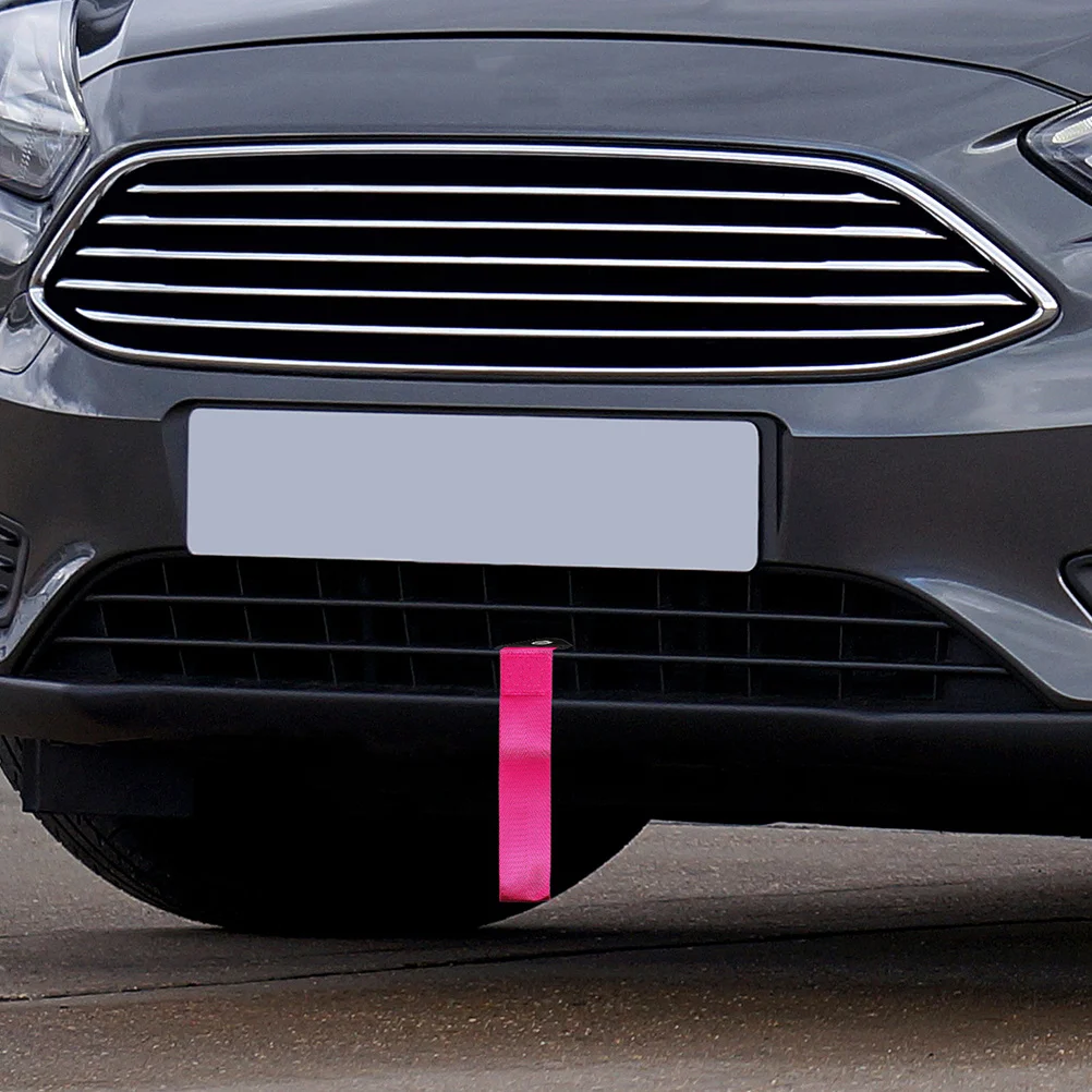 

3pcs Decorative Tow Strap Front Bumper Car Modification Racing Towing Rope For Vehicle Exterior Snowmobile Atv