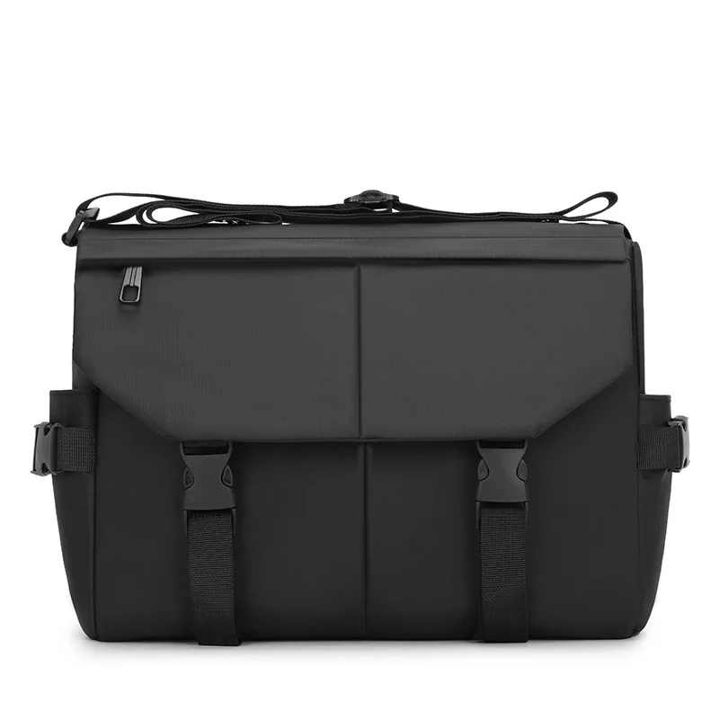 Fashionable Men's Single-shoulder Bag - Large Capacity Horizontal Style Messenger Bag - Multi-functional Commuting Crossbody Bag