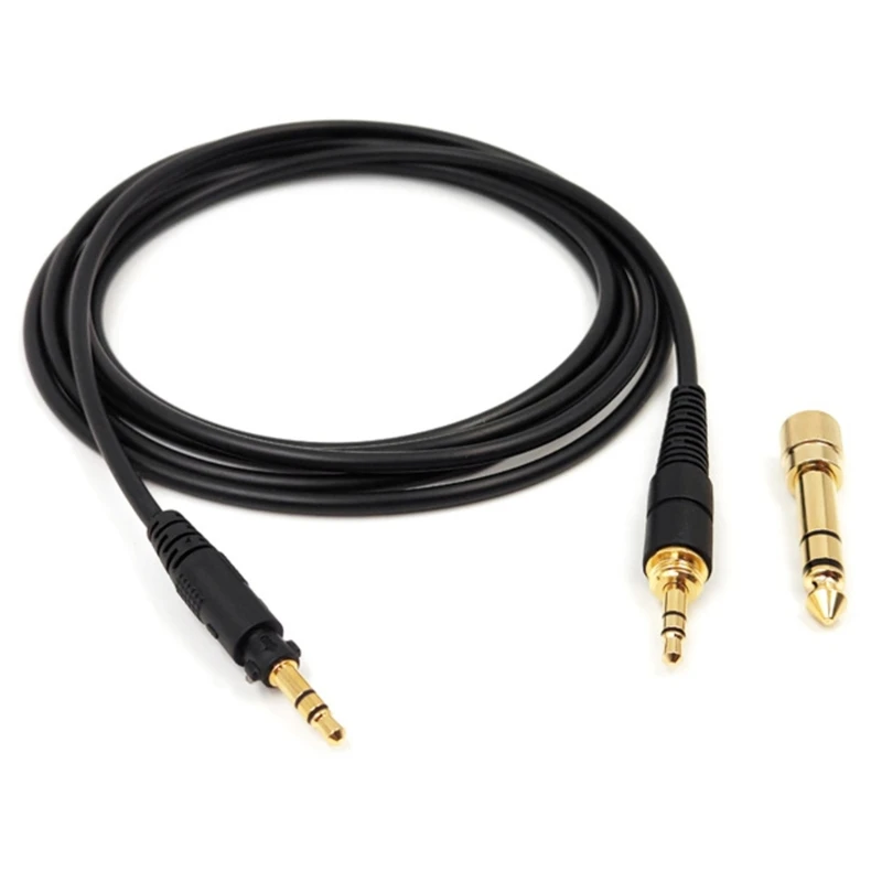 Professional Headphone Cord For Technics EAH-DJ1200 MixrHeadsets Wire with 3.5mm and 6.35mm Connectors for Audiophiles