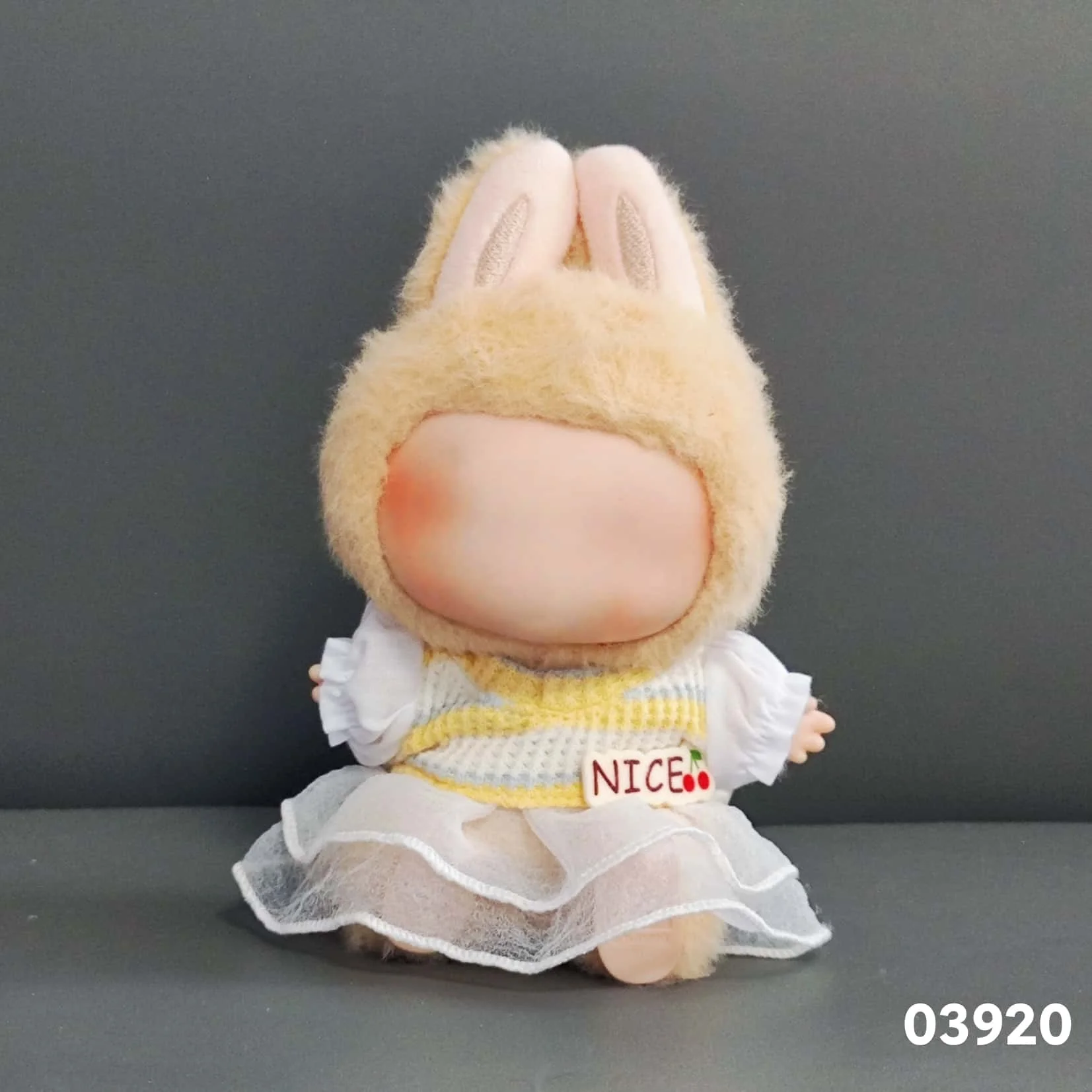 17cm Mini Plush Doll Clothes Accessories for Korea Kpop EXO Labubu Idol V1 V2 Sweater Outfit Set Gift