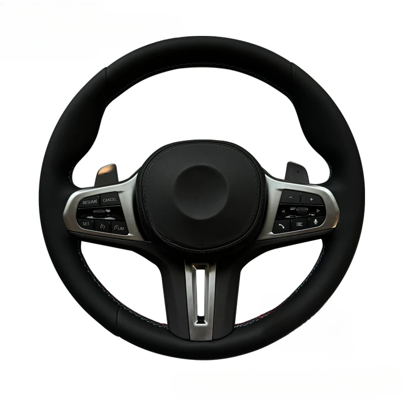 For BMW 5 Series 7 Series G11 G12 730 740Li Modified M Sport Carbon Fiber Steering Wheel With Decorative Cover