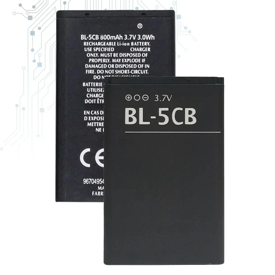 BL-5K BL-5B BL-5C BL-5CA BL-5CB BL-5CT BL-5J BL-5F BL-4B BL-4C BL-4CT BL-4D BL-4S BL-4U Battery For Nokia N85 N86 N87 X7 C7